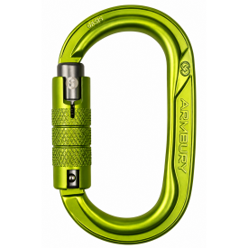 美國 ARMBURY OASIS TG 兩段自動鉤環O型 26kN 綠色 4131424